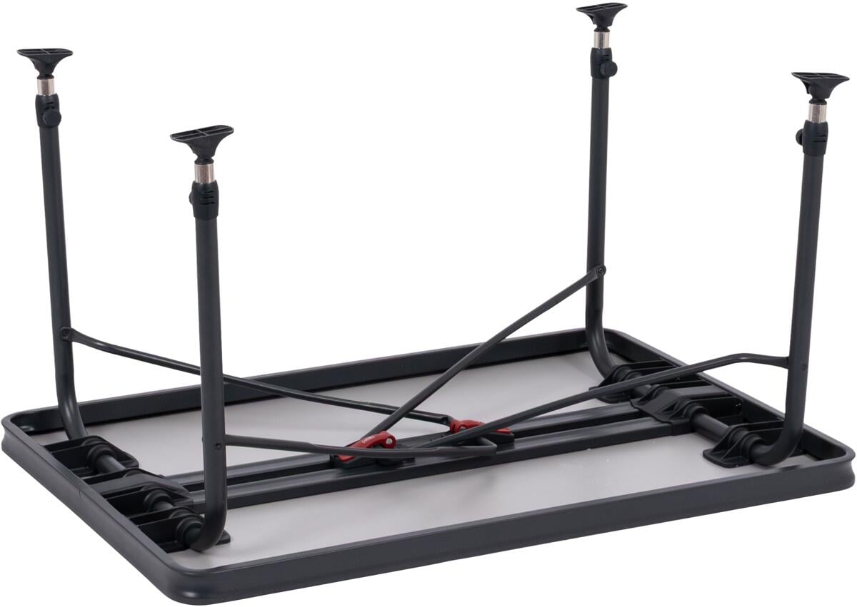 Campingbord AP/248-M 89 90x60 cm aluminium detalj av bordplate