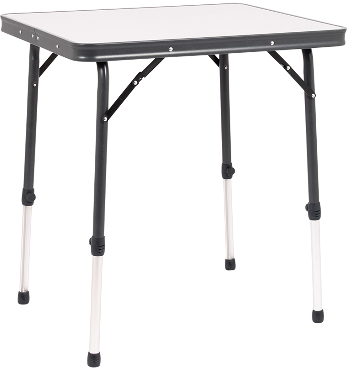 Campingbord AP/250-M-89 klappbart svart 65x53 cm forfra