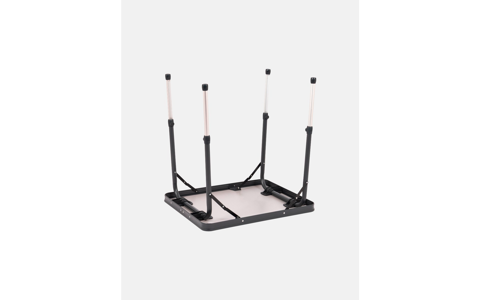 Campingbord AP/250-M-89 klappbart svart 65x53 cm nærbilde