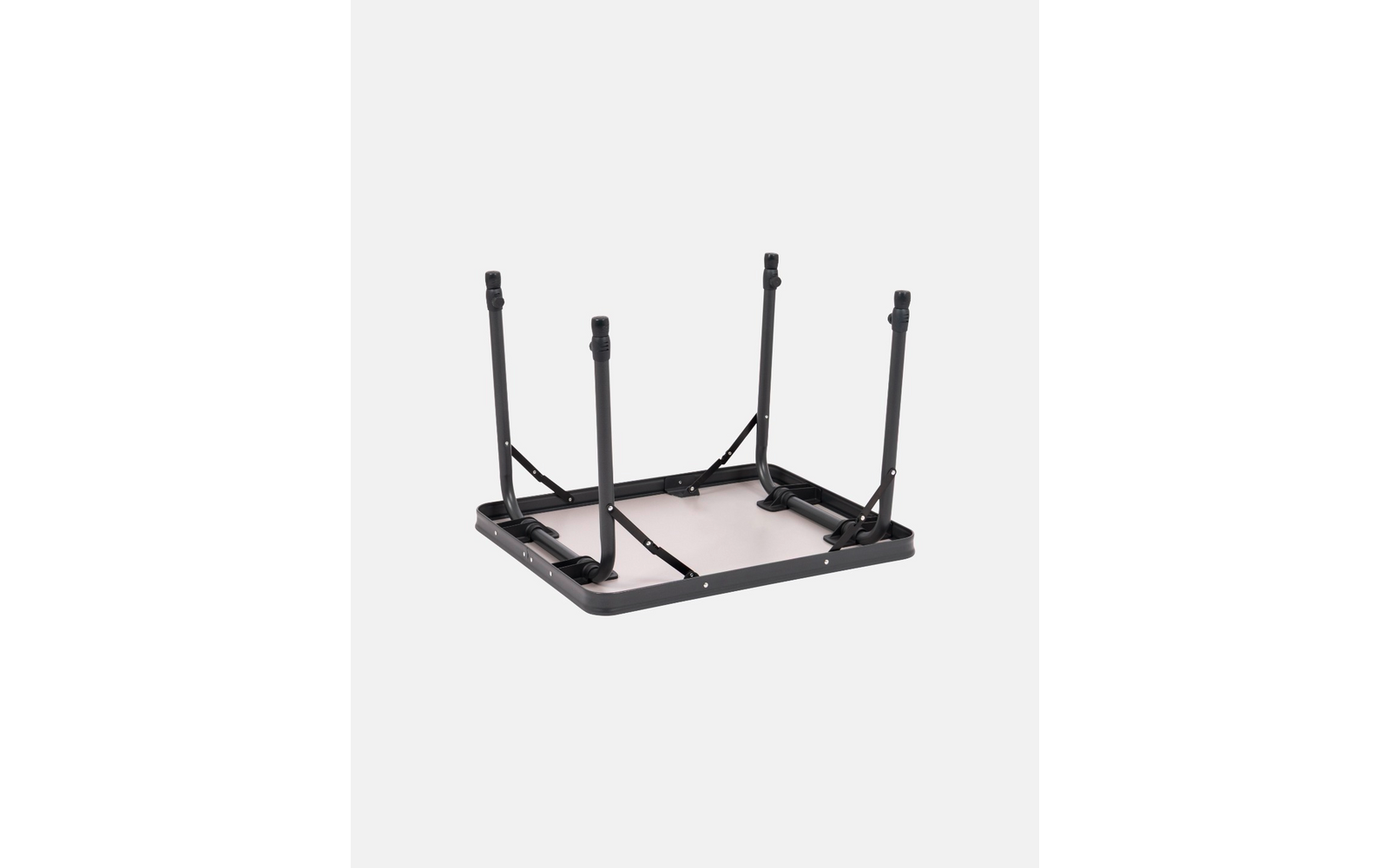 Campingbord AP/250-M-89 klappbart svart 65x53 cm side