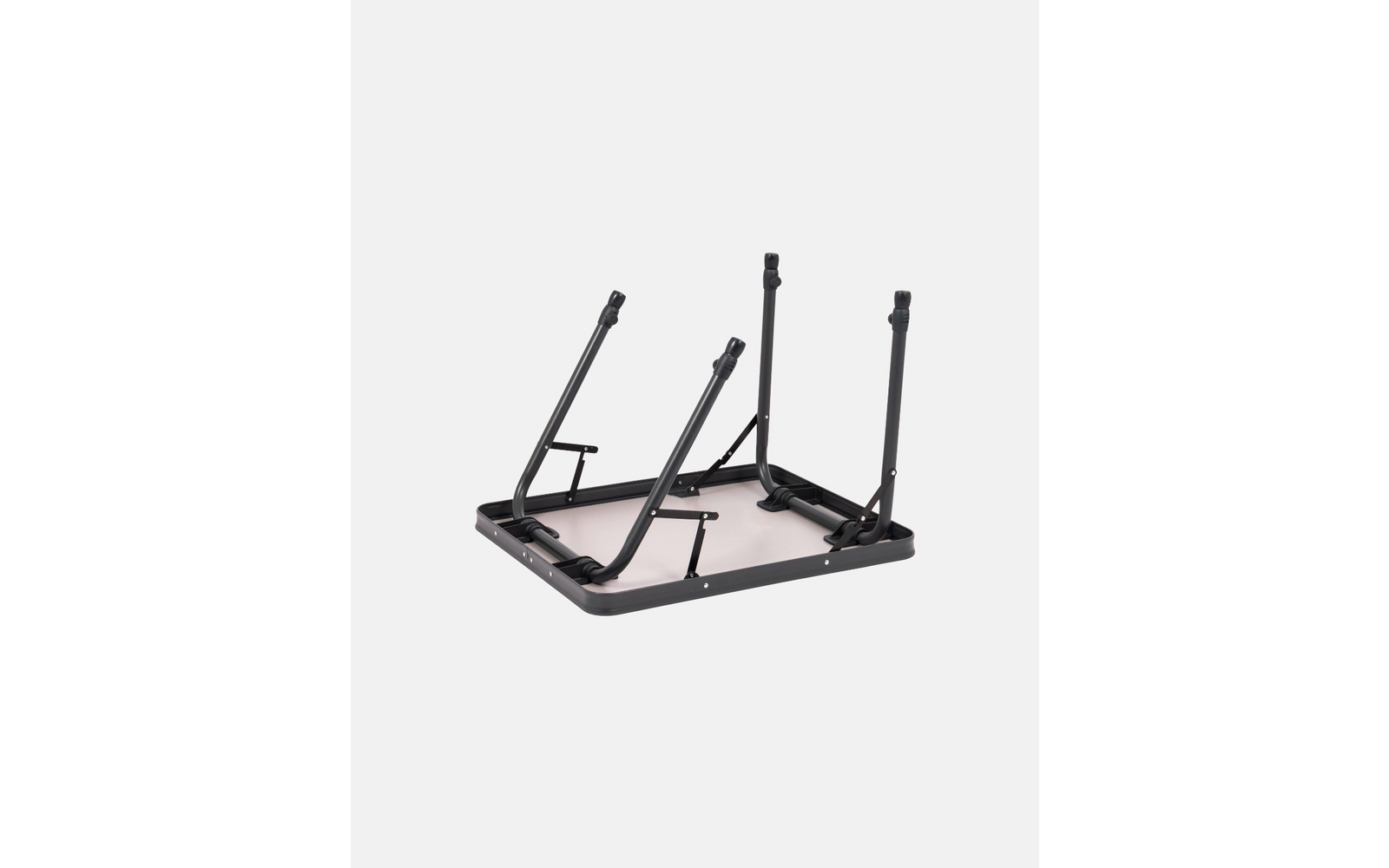 Campingbord AP/250-M-89 klappbart svart 65x53 cm foldet