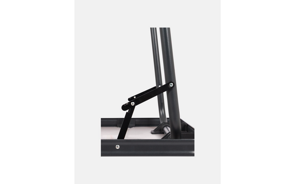 Campingbord AP/250-M-89 klappbart svart 65x53 cm transportvennlig