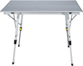Campingbord Bali rullbart 90x60x70 cm forfra