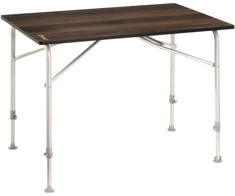 Campingbord Berland sammenleggbart med aluminiumsramme sett forfra