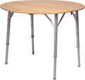 Campingbord Camperking rundt bambus Ø90 cm front