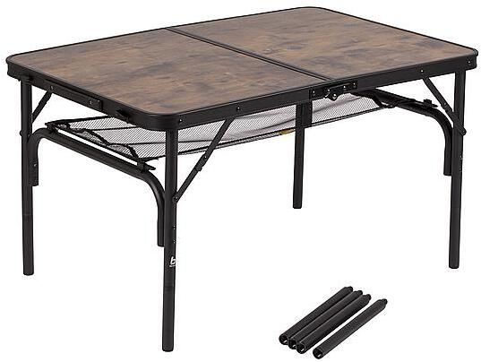 Campingbord Decatur 90x60 cm aluminium bakside