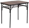 Campingbord Decatur 90x60 cm aluminium forfra