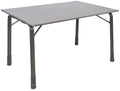 Campingbord Elegance klappbart 120x80 cm grå - Westfield forfra