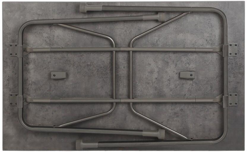 Campingbord Elegance klappbart 120x80 cm grå - Westfield bakside