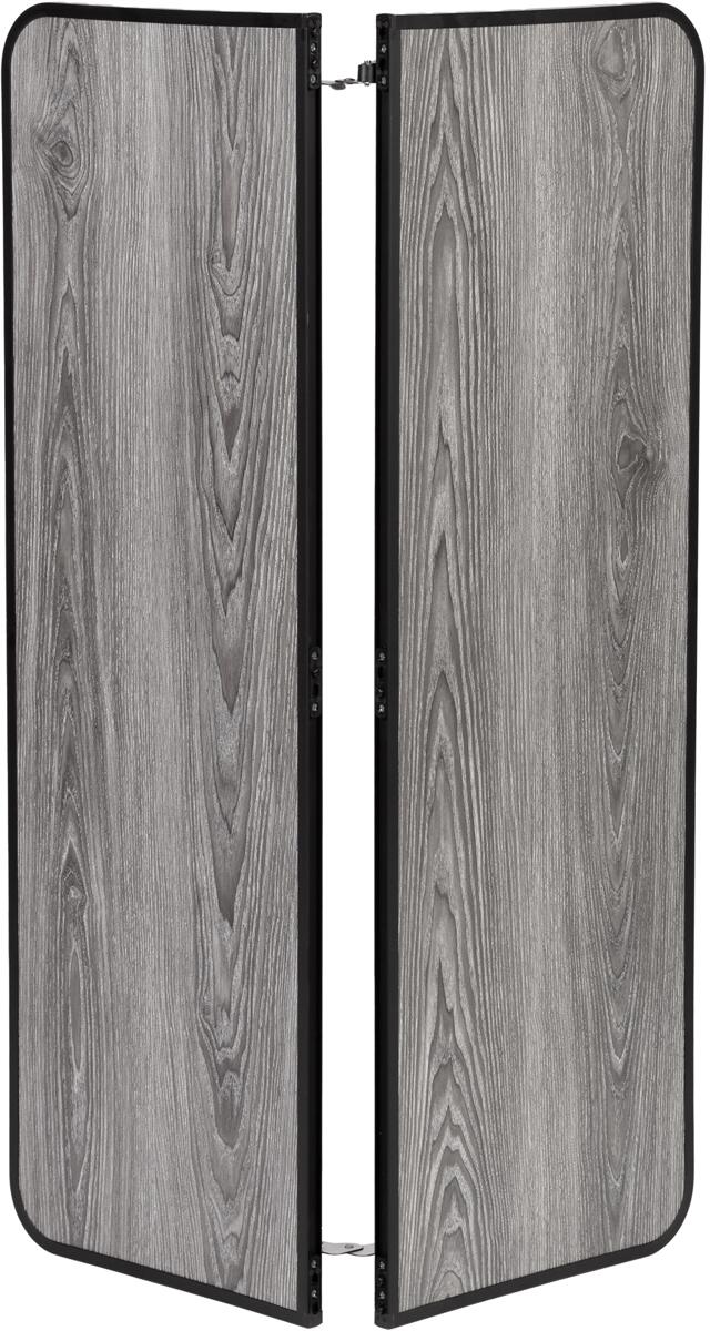 Campingbord ELÙ Duplit Greywood 110x75 cm bærekraftig aluminium materiale