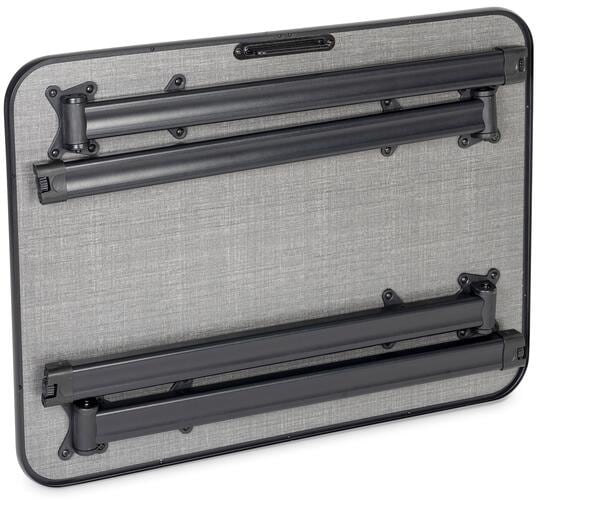 Campingbord Enno aluminium med sandwichplate bakside