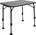 Campingbord Fassa 80x60 cm med justerbare ben foran