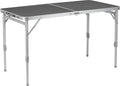 Campingbord Flatpack 4 sammenleggbart 120x60 cm aluminium - Brunner forfra