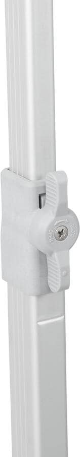 Campingbord Flatpack 4 sammenleggbart 120x60 cm aluminium - Brunner detalj
