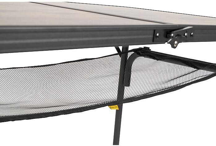 Campingbord Greene 120x60 cm aluminium koffertbord nærbilde av ramme