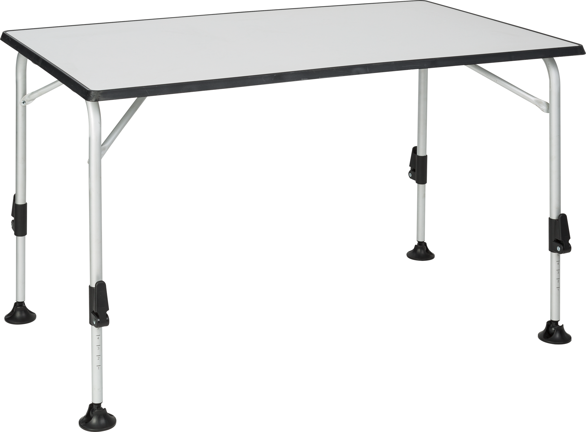 Campingbord Ivalo 2 klappbart 115 x 70 cm aluminiumsramme forfra