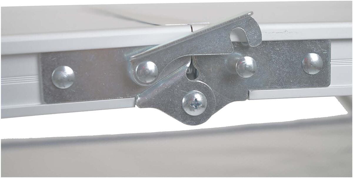 Campingbord koffertbord aluminium 120x60 cm høydejusterbart - Bo-Camp