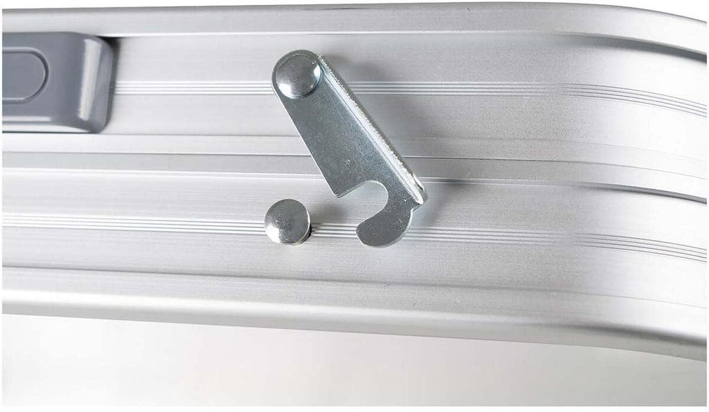 Campingbord koffertbord aluminium 120x60 cm høydejusterbart - Bo-Camp