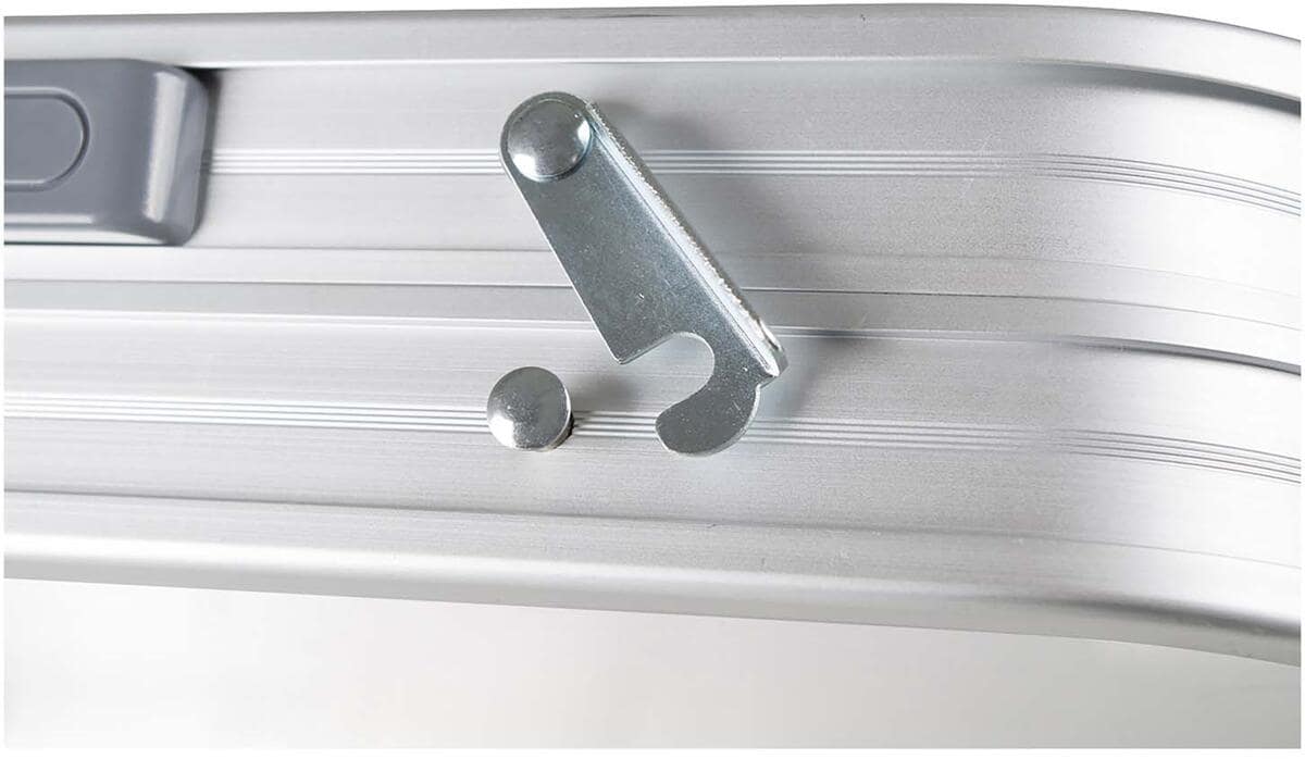 Campingbord koffertbord aluminium 120x60 cm høydejusterbart - Bo-Camp