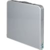 Campingbord koffertmodell aluminium 120x60 cm detalj av bordplate