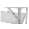 Campingbord koffertmodell Yvoire Pastel 120x60 cm, 5,2 kg - Bo-Camp