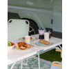 Campingbord koffertmodell Yvoire Pastel 120x60 cm, 5,2 kg - Bo-Camp