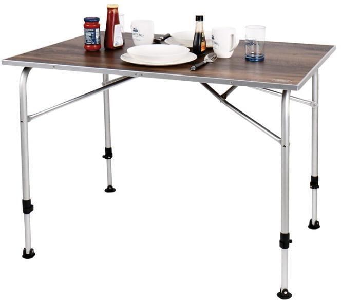 Campingbord Levi 100x68 cm høydejusterbar front