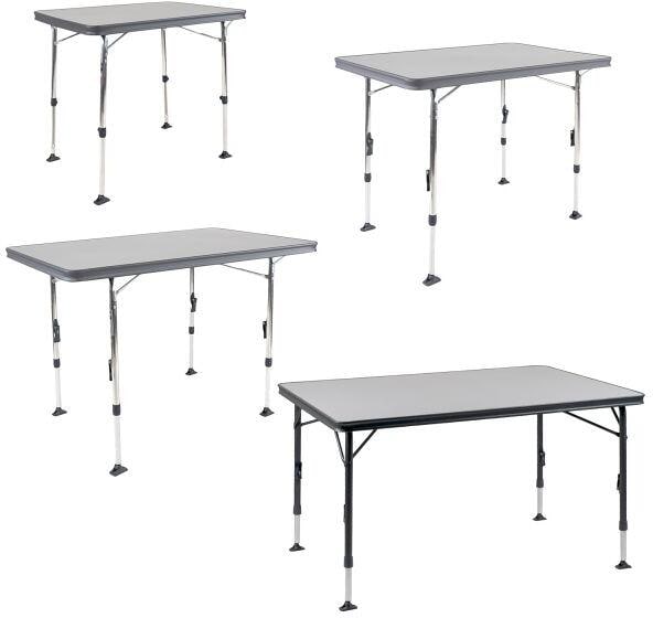 Campingbord Ligero klappbart aluminium maks 50 kg forfra