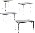 Campingbord Ligero klappbart aluminium maks 50 kg forfra