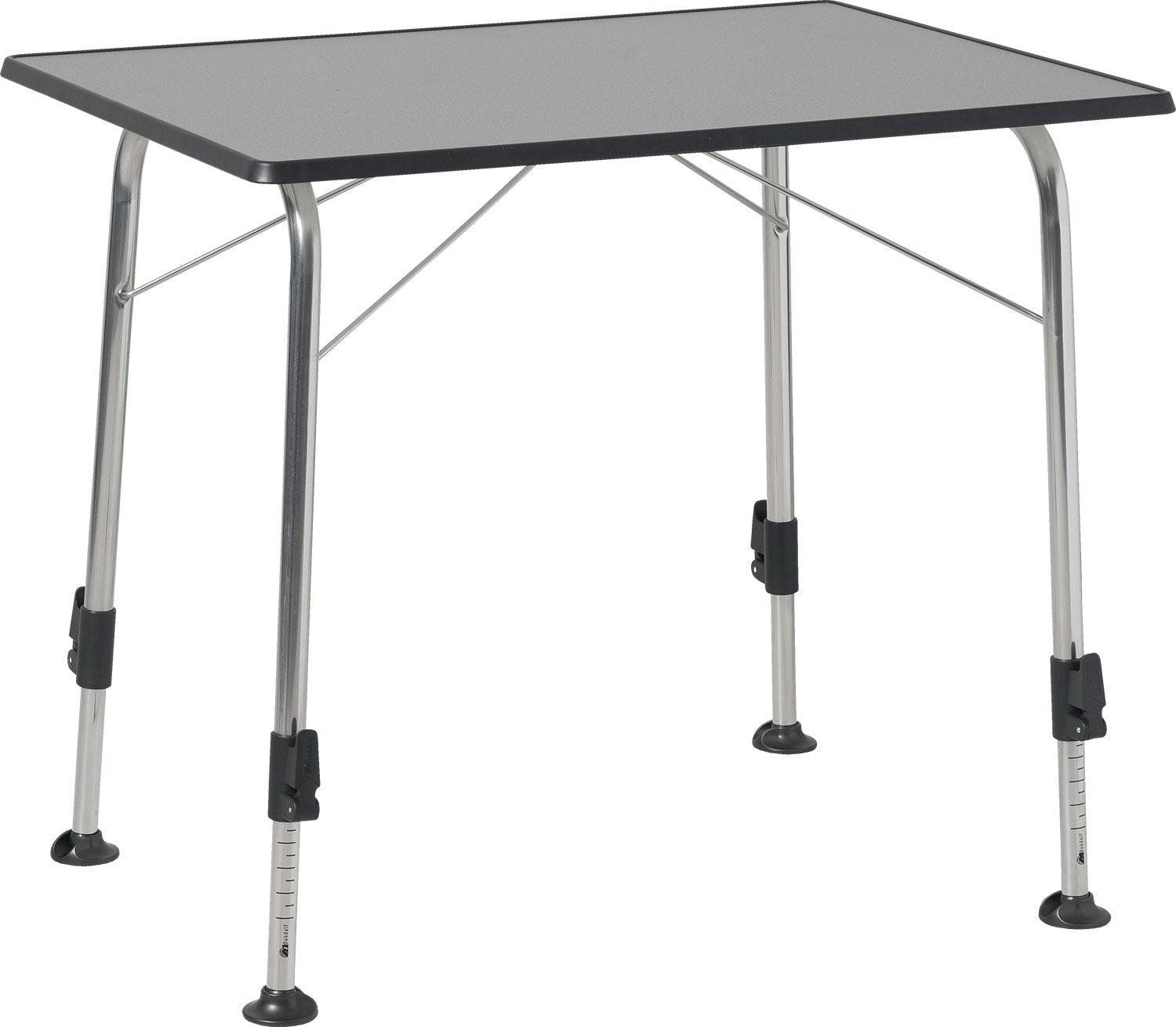Campingbord Luxe 1 klappbart 80 x 60 cm, 6 kg Dukdalf forfra