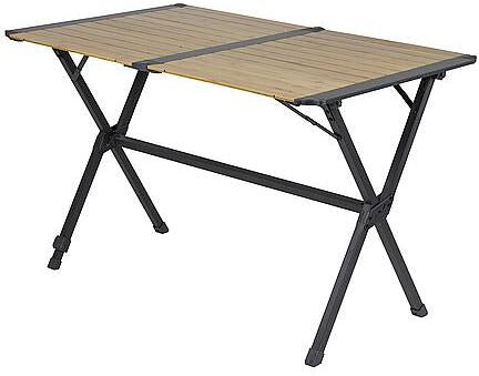 Campingbord Maryland bambus 111x72cm sammenleggbart forfra