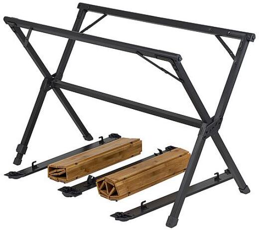 Campingbord Maryland bambus 111x72cm sammenleggbart pakkemål
