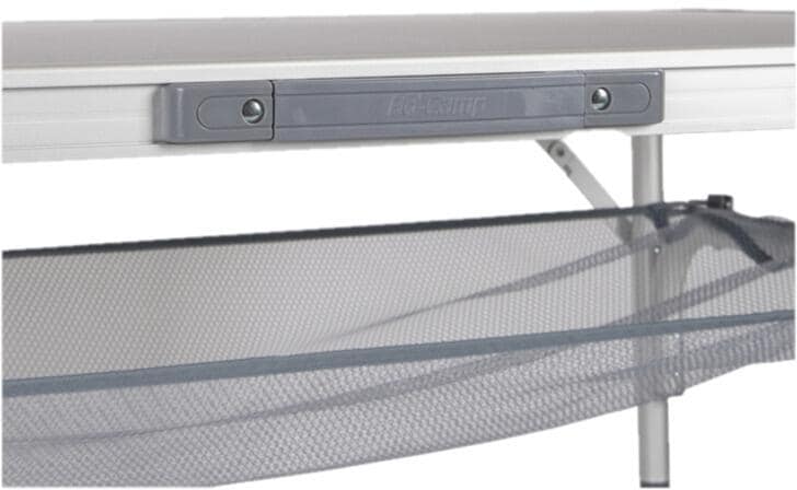 Campingbord med nett, MDF/aluminium, høydejusterbar 36/70 cm - Bo-Camp bakside