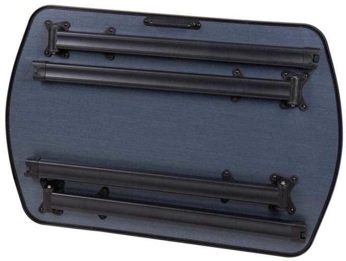 Campingbord med sammenleggbare ben 90x60x74 cm Camp4 bakside