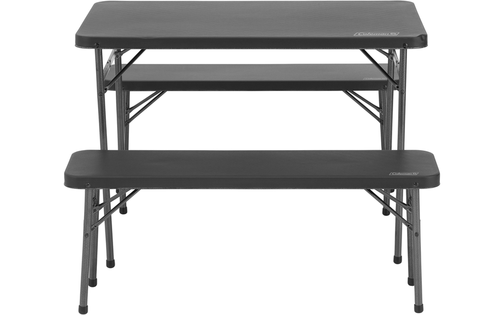 Campingbord Pack-Away med 2 benker for 4 personer bakside