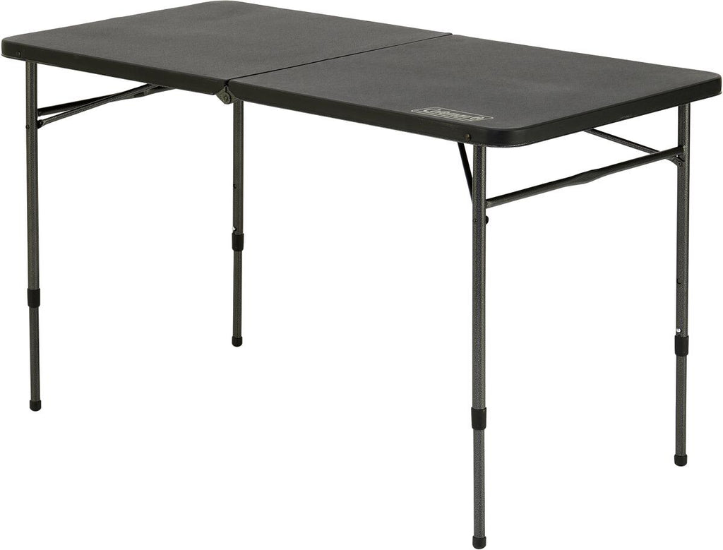 Campingbord Pack-Away med benker 102x61x70 cm svart Coleman detalj av bærehandtak