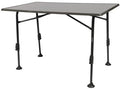 Campingbord Pandro M klappbart 115x70 cm høydejusterbart Quipon forfra