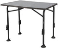 Campingbord Pandro S klappbart 80x60 cm høydejusterbart antrasitt