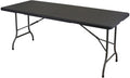 Campingbord Ratan sammenleggbart 179,5x72 cm forfra