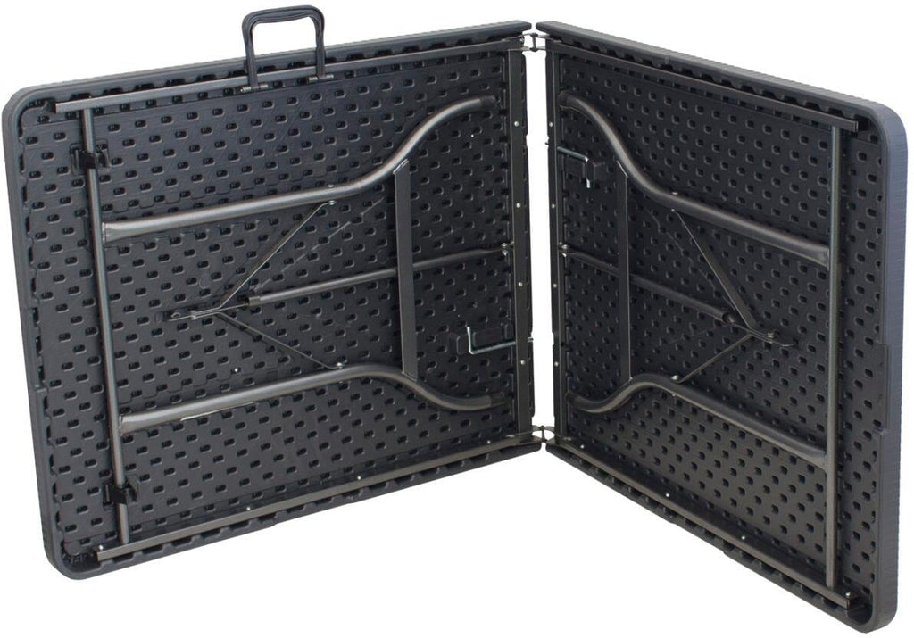 Campingbord Ratan sammenleggbart 179,5x72 cm detalj av overflate