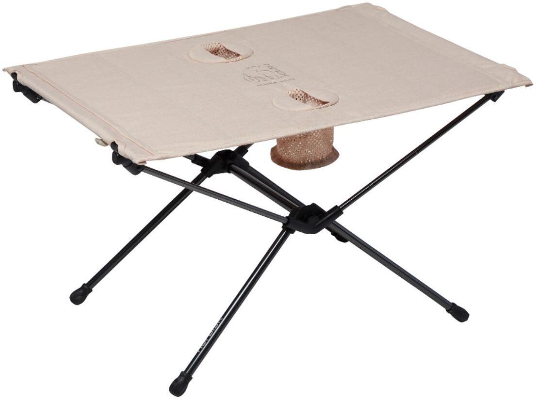 Campingbord Risskov med koppholder bakside