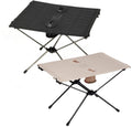 Campingbord Risskov med koppholder forfra