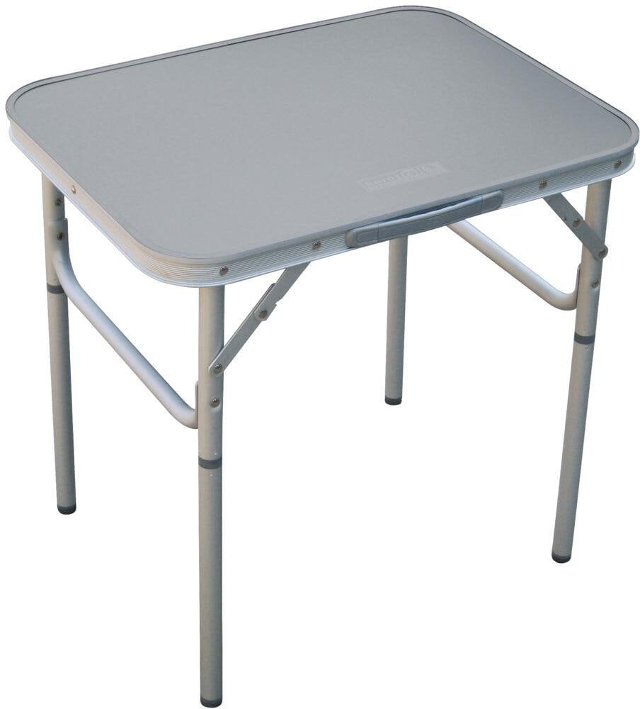 Campingbord Sante høydejusterbart 60x45cm aluminium forfra