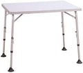 Campingbord Smart Star 90x70 cm hvit forfra