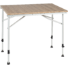 Campingbord Sorrento uttrekkbart 80/110/140 cm fiberglassplate bakside