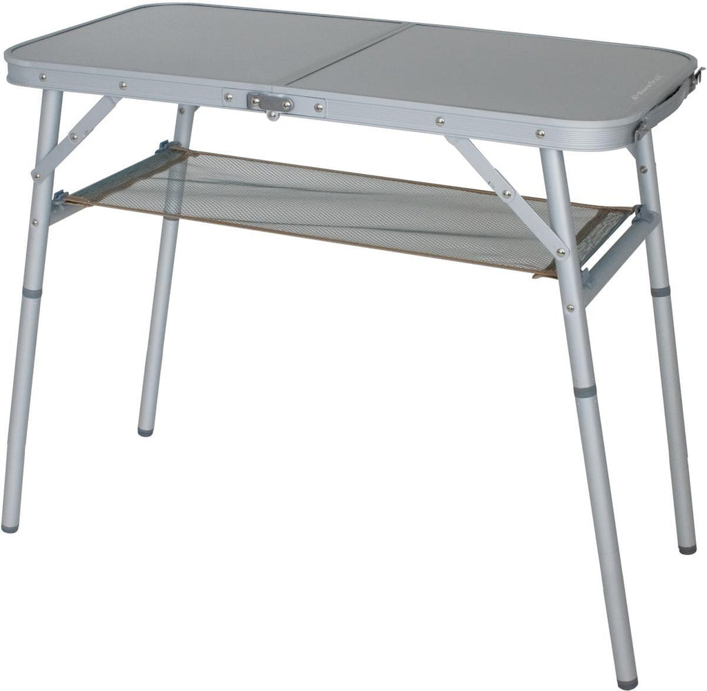 Campingbord St. Remy sammenleggbart aluminium 80x40 cm forfra