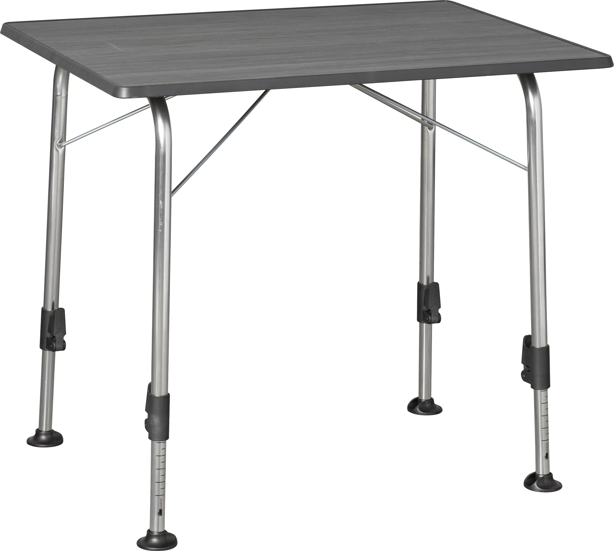 Campingbord Stabilic 1 Luxe 80 x 60 cm Sevelit-plate Dukdalf front
