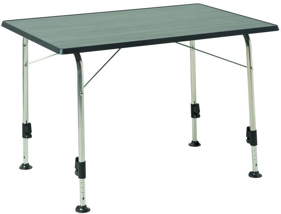Nærbilde av justerbare bordben på Campingbord Stabilic 2 klappbart 100x68 cm aluminium - Dukdalf
