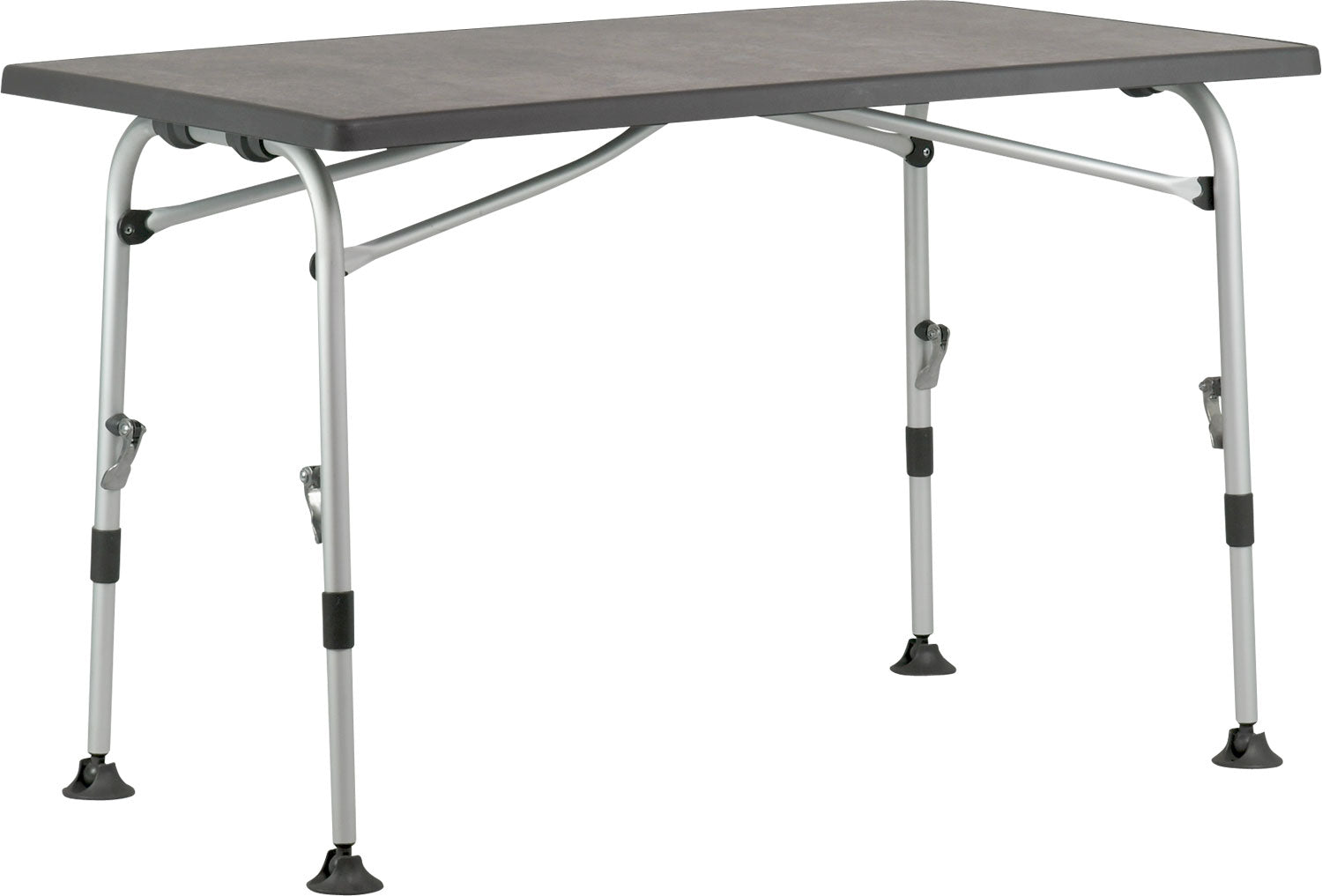 Campingbord Superb 115 klappbart 115 x 70 cm fra Westfield, sett forfra