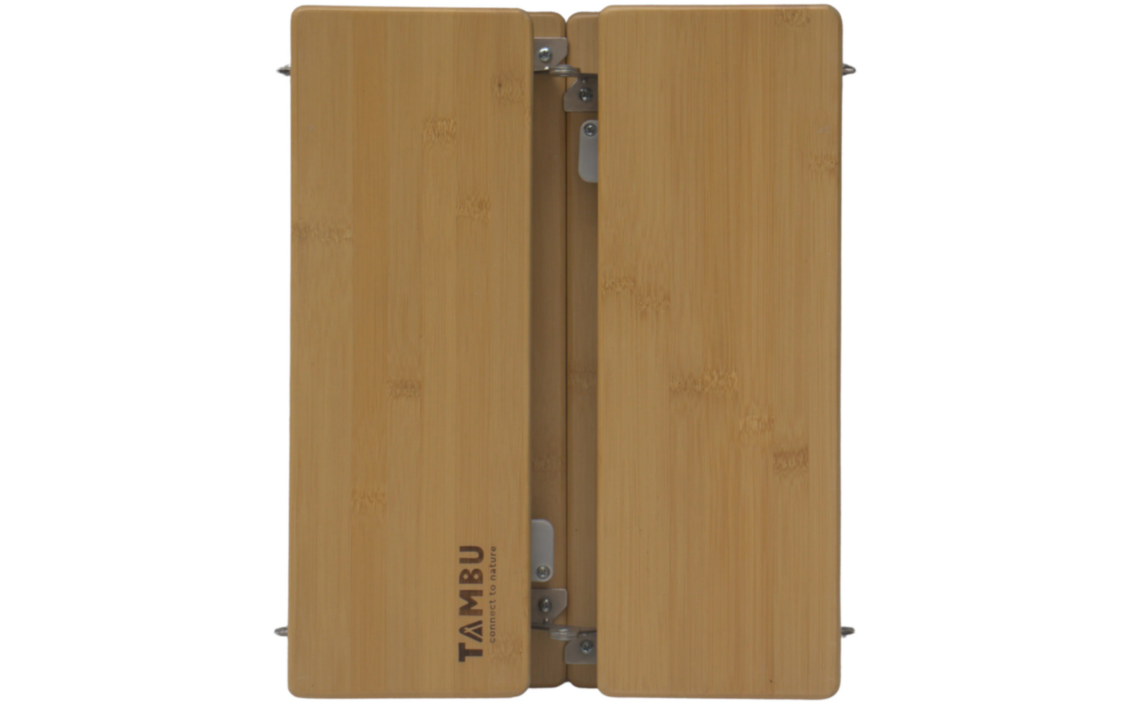 Campingbord Tebo 60 x 40 cm høydejusterbar bambus oversikt